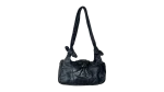 Stanley Genuine Leather Shoulder Bag with Knot Detailing