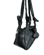 Stanley Genuine Leather Shoulder Bag with Knot Detailing - Image 4