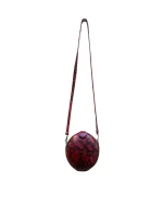 Snake Print Round Statement Bag - Image 2
