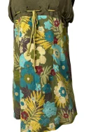 Y2K Floral Babydoll Top with Tie-Front - Image 3