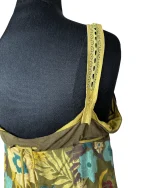 Y2K Floral Babydoll Top with Tie-Front - Image 5