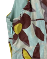 Y2K Great Plains Floral Teal Tank Top - Image 2