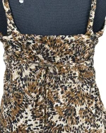 Y2K Leopard Cami Top with Back Tie Detail - Image 6