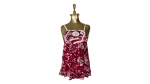 Y2K Patchwork Sequin Floral Cami