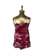 Y2K Patchwork Sequin Floral Cami - Image 5