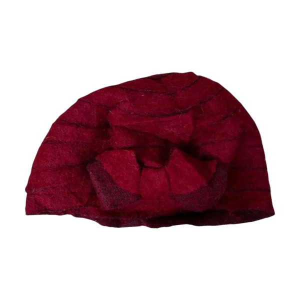 City Wear Red Bow Women's Beret