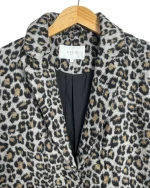 Vila Leopard Women's Coat - Image 2