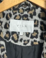 Vila Leopard Women's Coat - Image 3