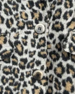 Vila Leopard Women's Coat - Image 4