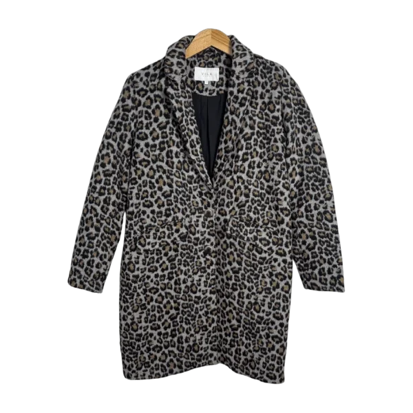 Vila Leopard Women's Coat