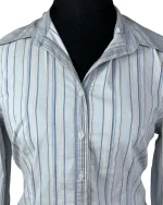 Staccato Striped Fitted Women's Shirt - Image 3
