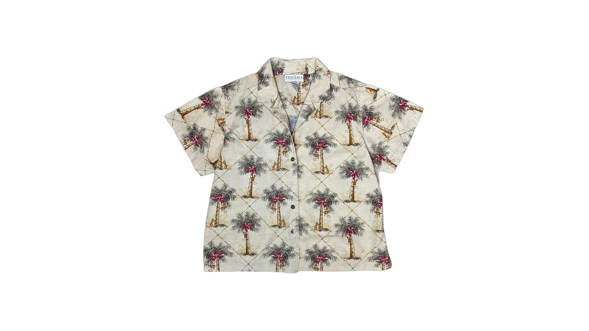 FNK369 Tehama Women's Hawaiian Shirt - Image 1