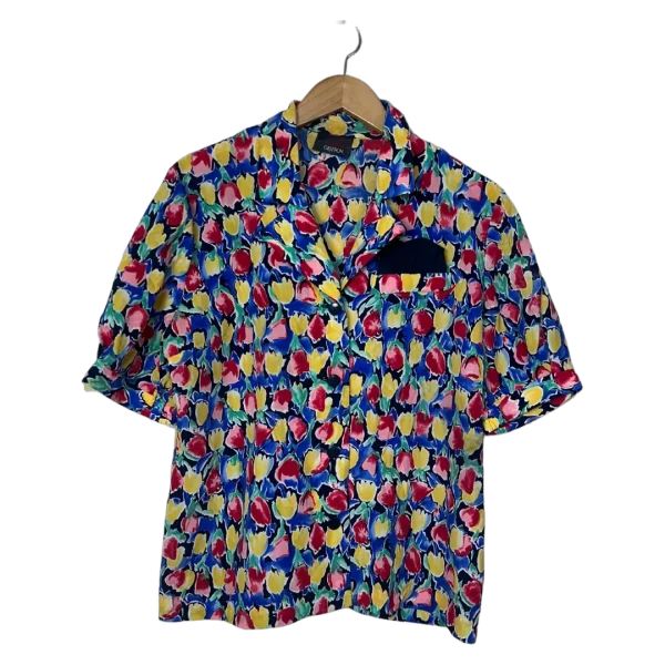 90s Griffon Blouse with Pocket Detail