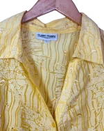Claire France Textured Embroidered Shirt - Image 2