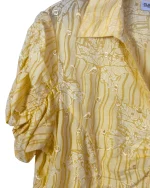 Claire France Textured Embroidered Shirt - Image 3