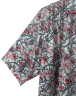 Floral Women's Shirt w/ Shoulder Pads - Image 3