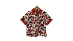 Leaf Pattern Women's Shirt