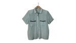 Sage Green Pure Silk Shirt