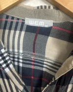 Wem Plaid Women's Shirt - Image 4