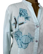 Y2K Tout Simplement Long Sleeve Embroidered Women's Shirt - Image 2
