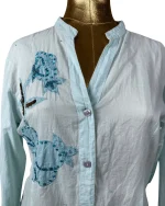 Y2K Tout Simplement Long Sleeve Embroidered Women's Shirt - Image 3