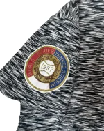 Majestic New York Yankees Space Dye Zipper T-Shirt - Image 4
