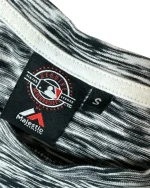 Majestic New York Yankees Space Dye Zipper T-Shirt - Image 7