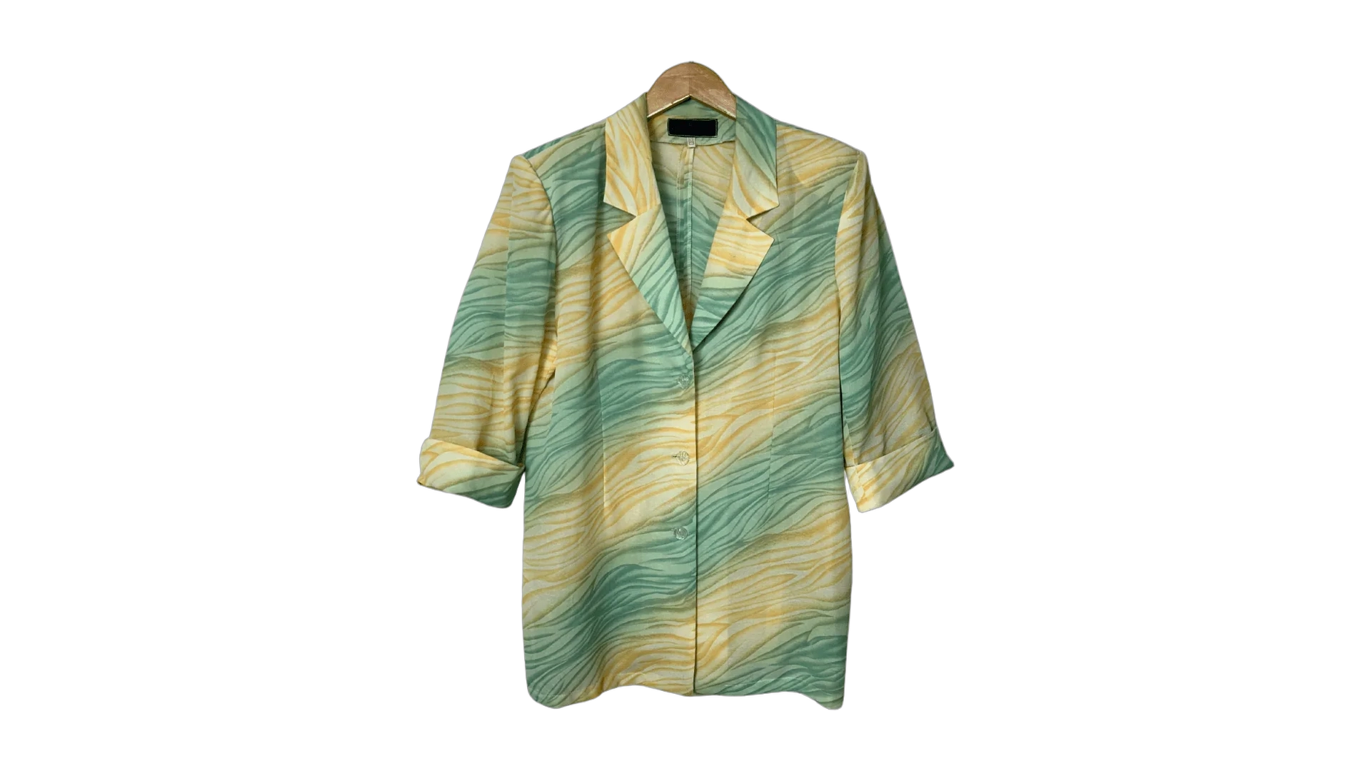 FNK428 Blouse with Shoulder Pads - Image 1