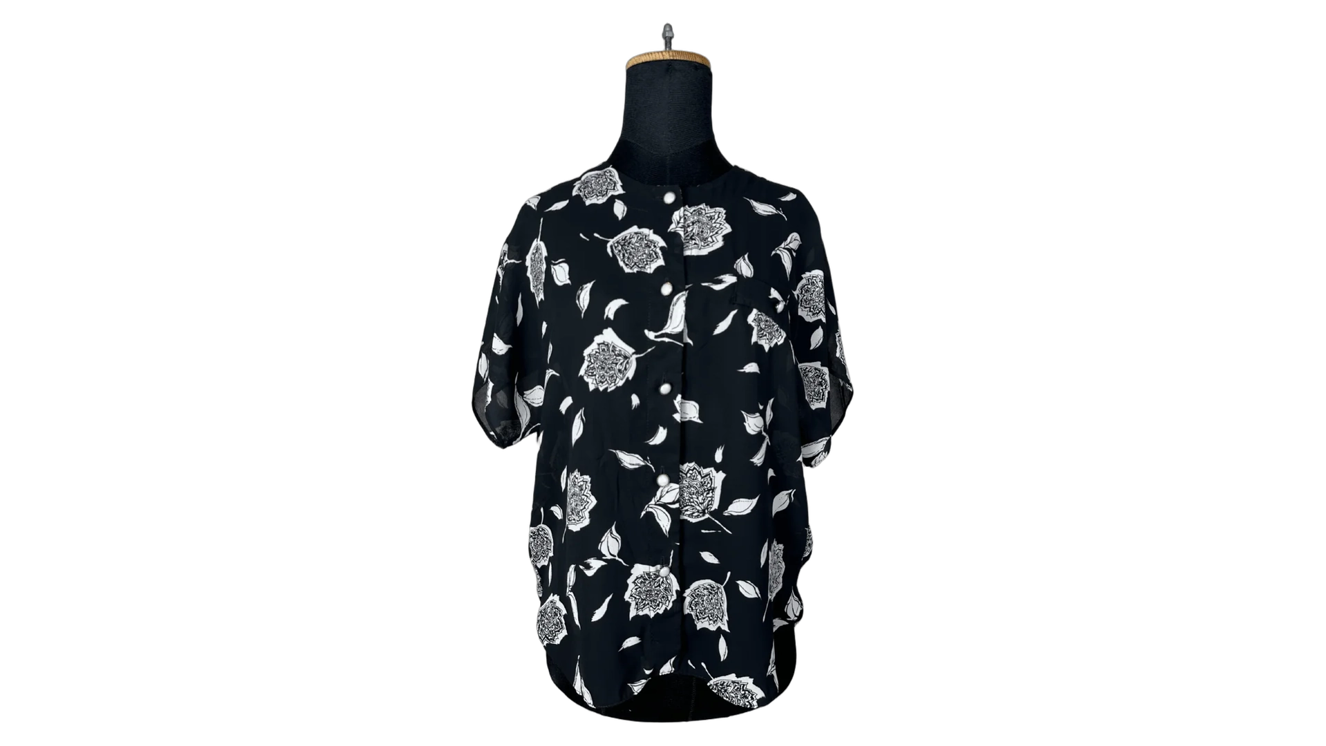 FNK429 Canda Floral Women's Blouse - Image 1