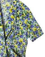 Christine Laure Floral Blouse Made in France - Image 3