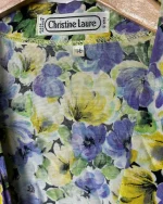 Christine Laure Floral Blouse Made in France - Image 4