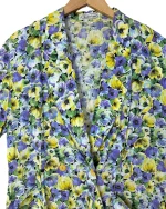 Christine Laure Floral Blouse Made in France - Image 5