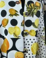 Creation Paris Lemon Patterned Shirt - Image 3