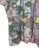 Darian Pleated Two-Button Blouse - Image 3