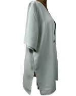 Serafino Sage Green Layered Blouse - Image 3