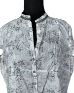 Yessica Floral Pearl Button Women's Shirt - Image 2