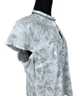 Yessica Floral Pearl Button Women's Shirt - Image 3