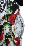 Y2K Joe Browns Rose Print Mesh Panel Top - Image 4