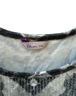 Y2K Miss Etam Sequinned Top - Image 2