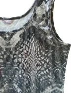 Y2K Miss Etam Sequinned Top - Image 3