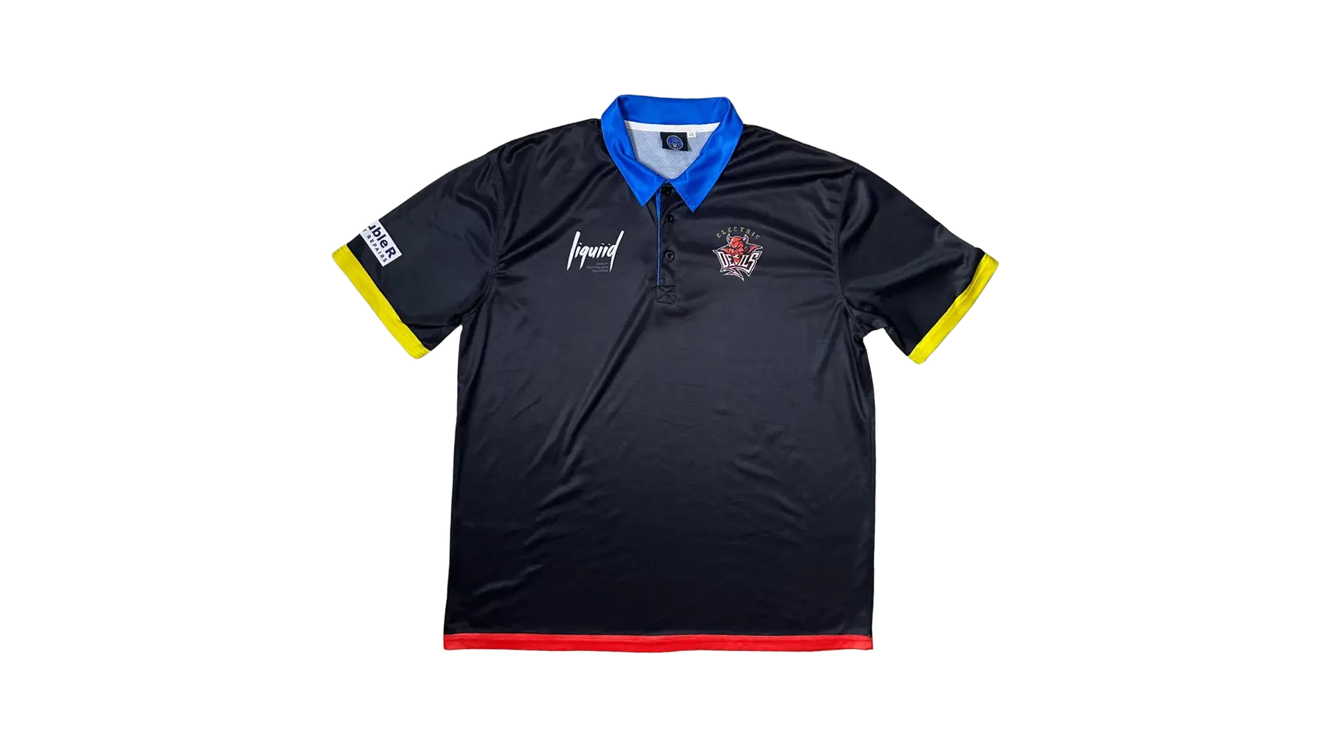 FNK467 GP 'Electric Devils' Sports Polo Shirt - Image 1