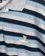 Guinness Striped Polo Shirt - Image 4