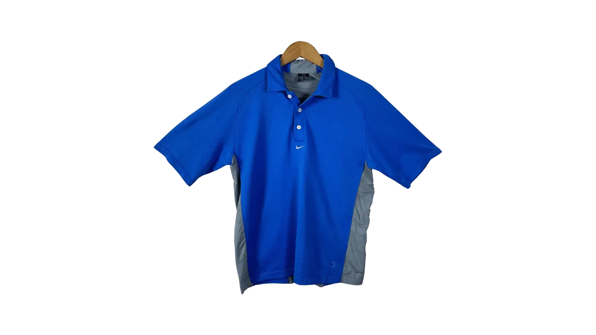 FNK470 Nike Golf Blue Dri-FIT Polo Shirt - Image 1