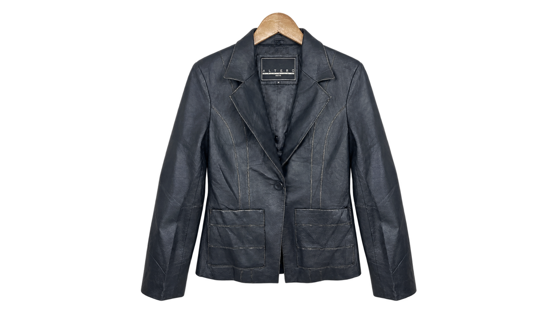 FNK479 Altero Women’s Genuine Leather Jacket - Image 1