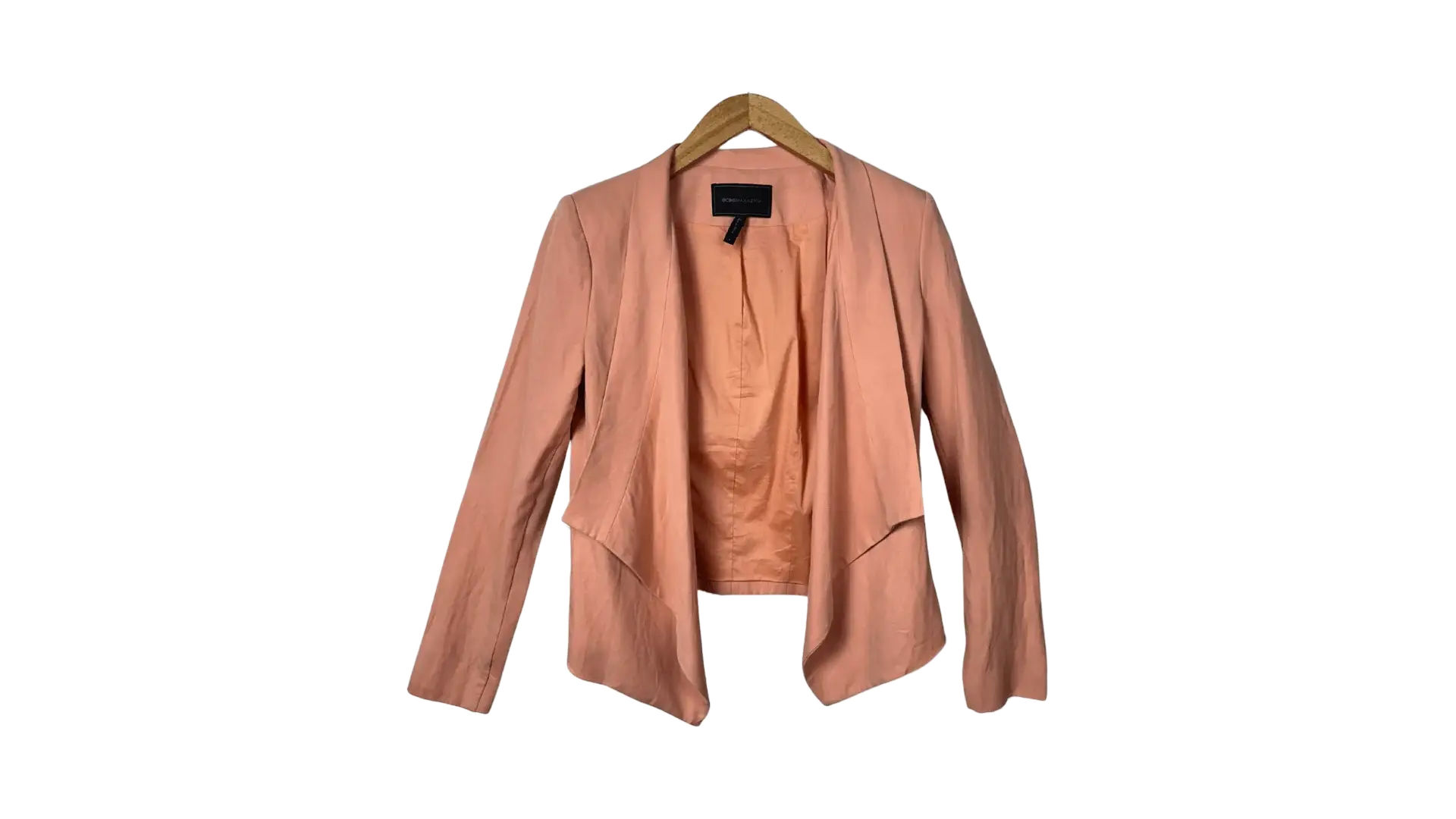 FNK481 BCBG Maxazria Open Front Women's Light Blazer - Image 1