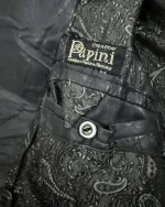 Papini Genuine Leather Jacket - Image 9