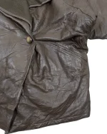 Shuttle One-button Genuine Leather Jacket - Image 7