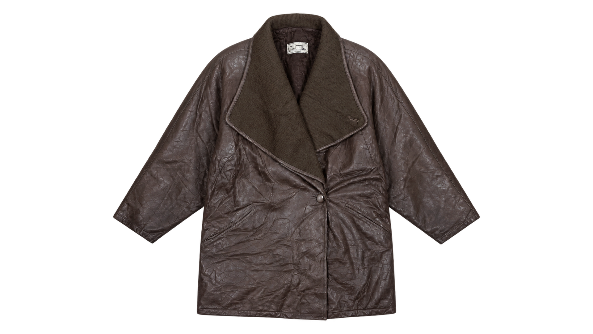 FNK491 Shuttle One-button Genuine Leather Jacket - Image 1