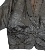 Genuine Leather Brown Jacket - Image 2