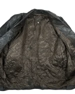 Genuine Leather Brown Jacket - Image 5